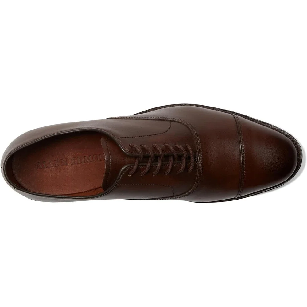 Allen Edmonds Park Avenue Oxford Mens US 11.5 Brown Leather Dress Shoes HAWK2147